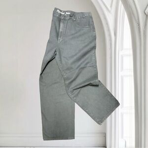 Men's Knockout Big & Tall Solid Grey Denim Pants